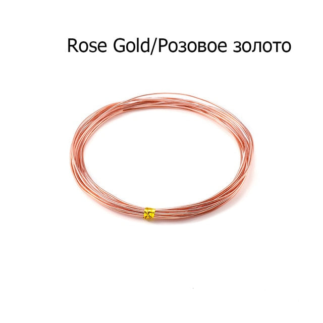 2-10M/Roll Soft Anadized Metal Aluminum Wire - Shopeasywear