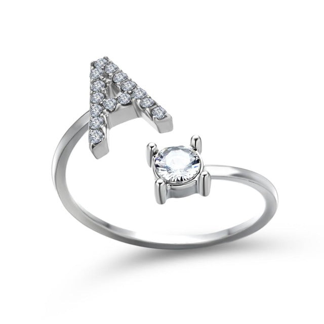 26 Initial Letter Ring - Shopeasywear