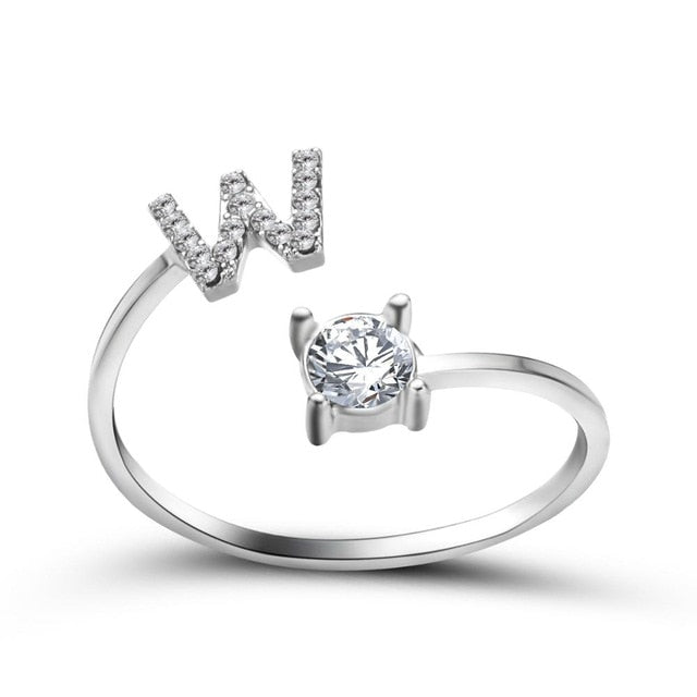 26 Initial Letter Ring - Shopeasywear