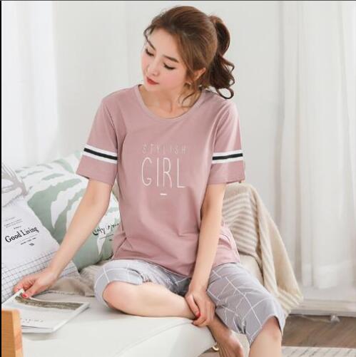 Plus Size M-5XL Women Pajamas Set - Jeglowstore
