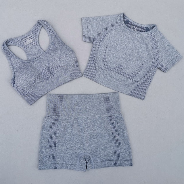 5Pcs Women Vital Seamless Yoga Set - Jeglowstore