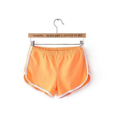 Stretch Waist Casual Shorts For Woman