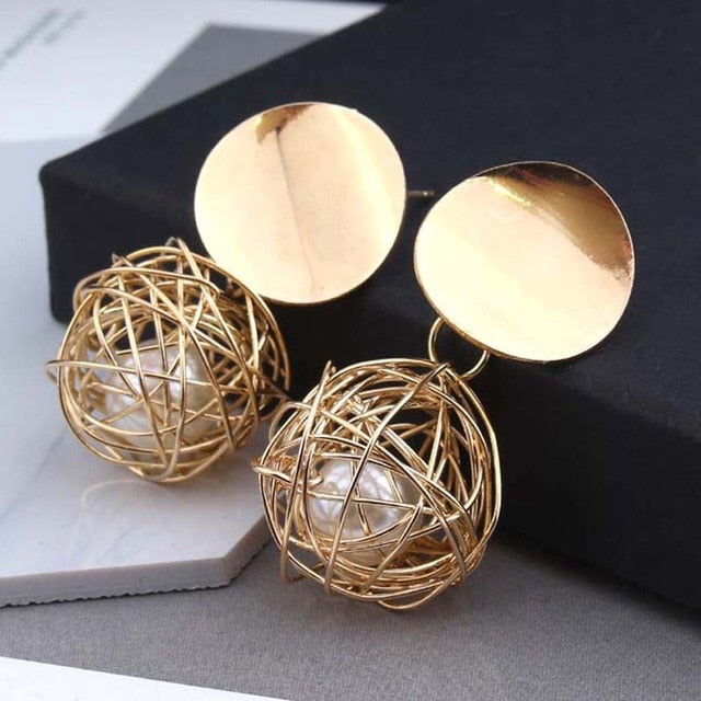 Big Drop Earrings for Women