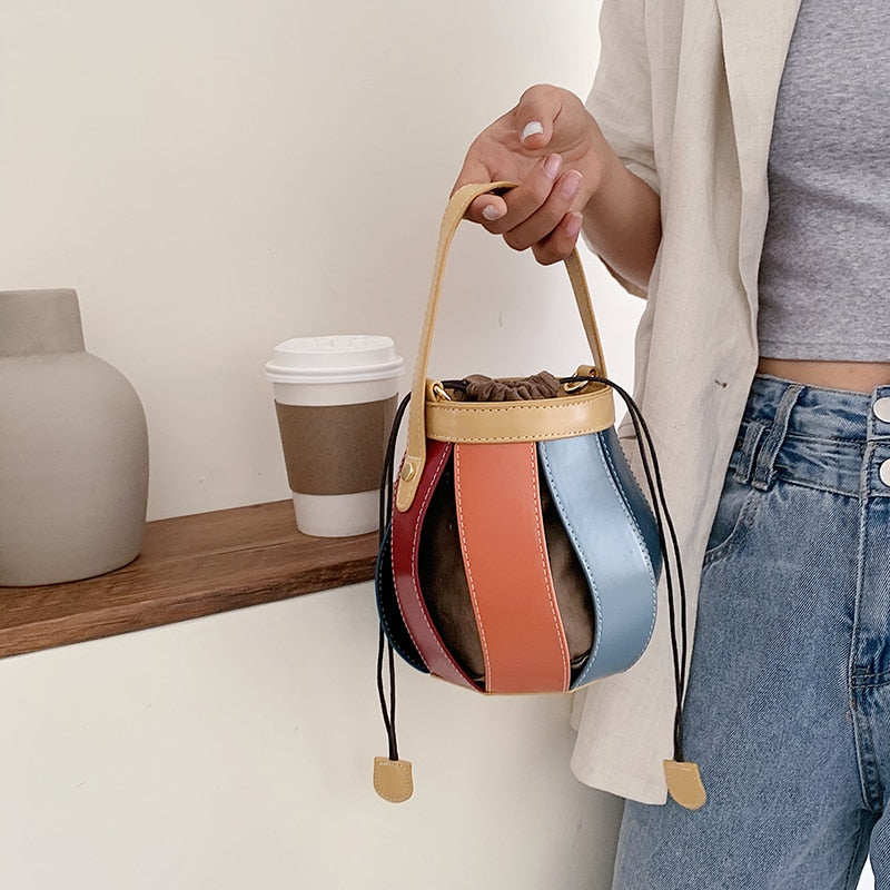 Leather Bucket Bags For Women