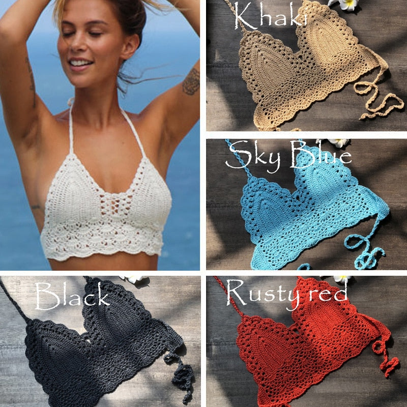 2020 New Triangle Bikini Top Woman Swimsuit
