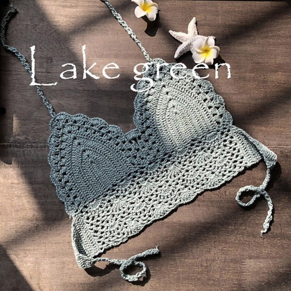 2020 New Triangle Bikini Top Woman Swimsuit