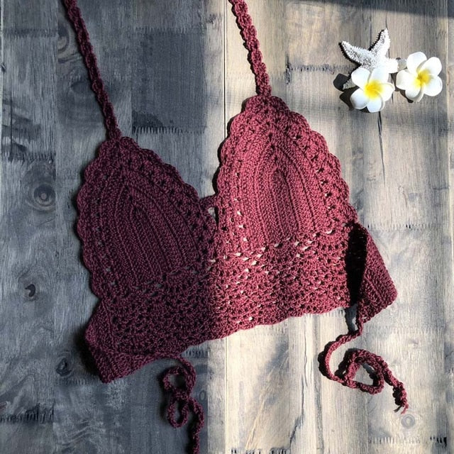 2020 New Triangle Bikini Top Woman Swimsuit