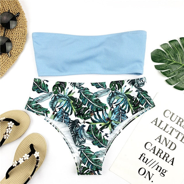Sexy Bandeau Bikini Set