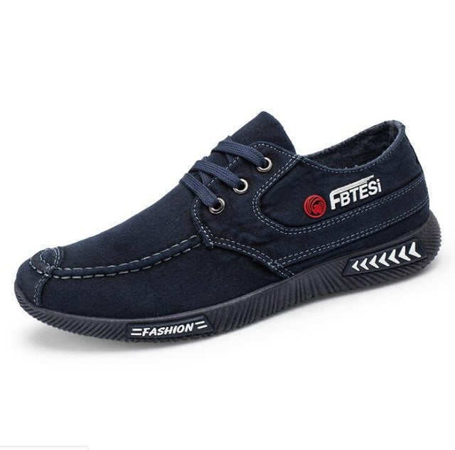spring men canvas shoes