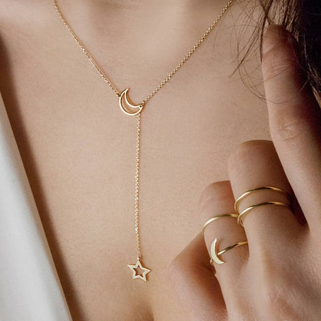 Crystal Heart Choker Necklace For Women