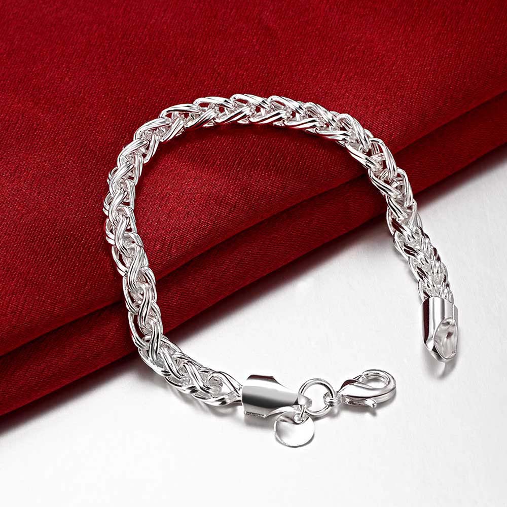 Silver Plated Women Bracelet