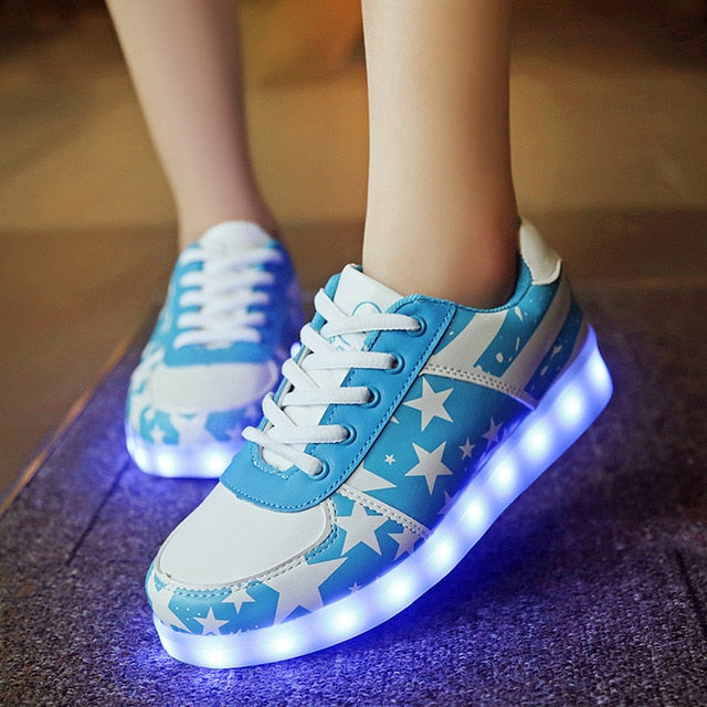 Colorful Luminous sneakers