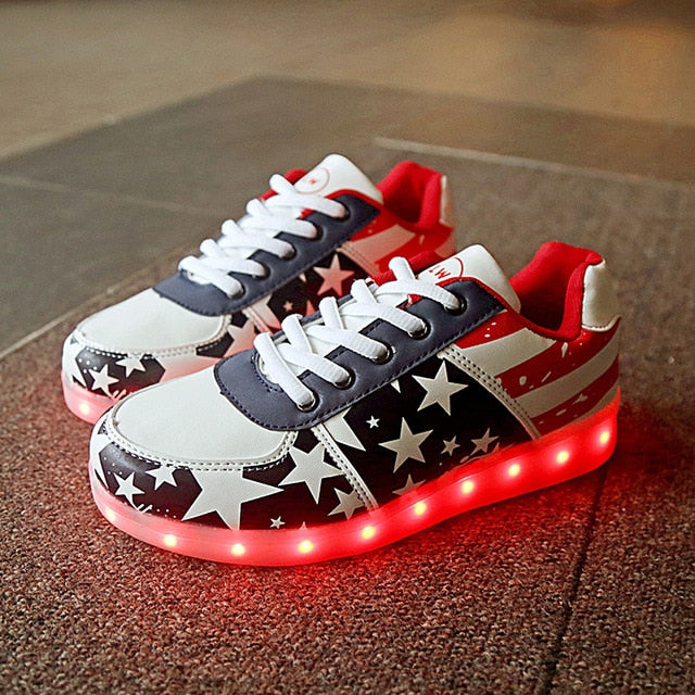 Colorful Luminous sneakers