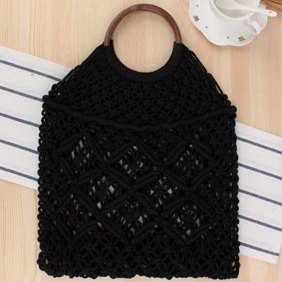 Handmade Woven Shoulder Bag