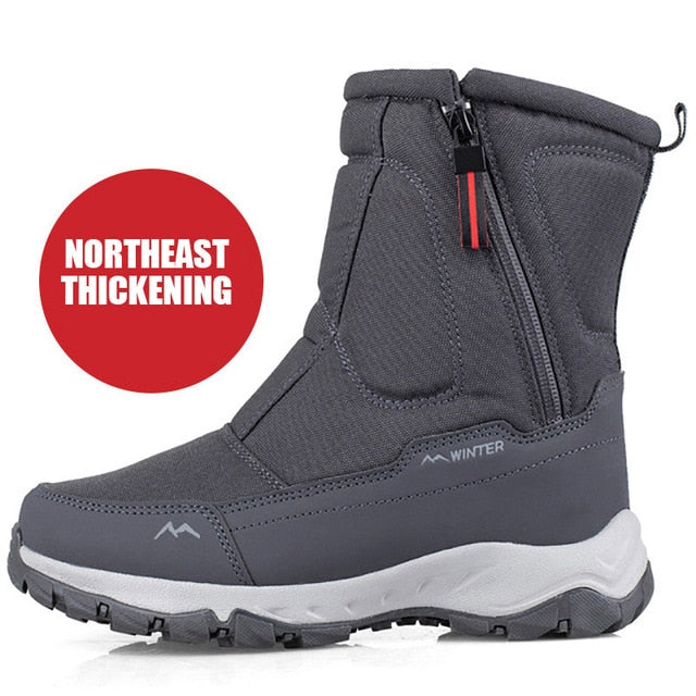 New Thick Couple Snow Boots