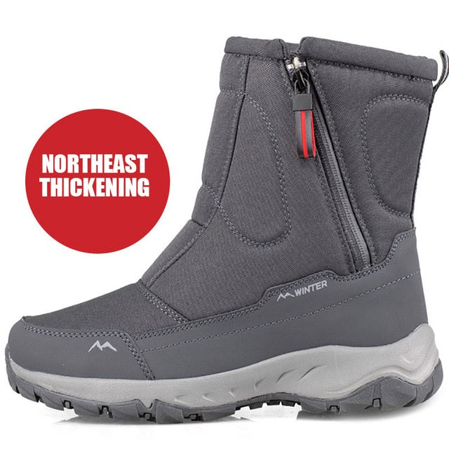 New Thick Couple Snow Boots