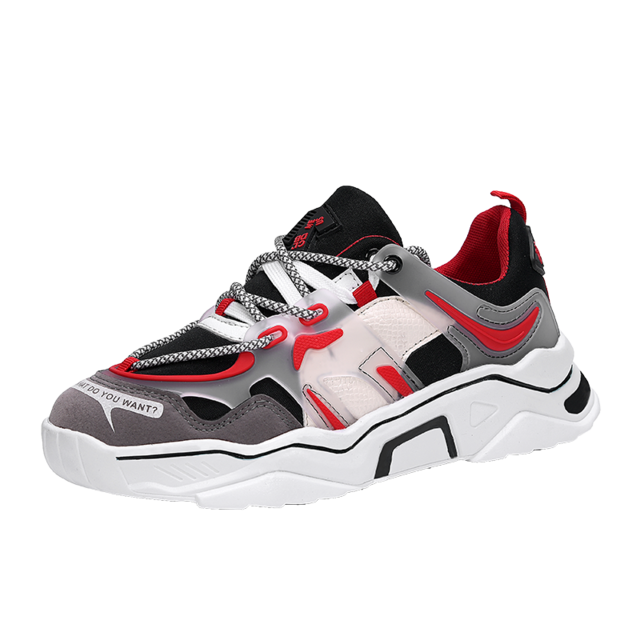 Lace-up Mesh Shoes
