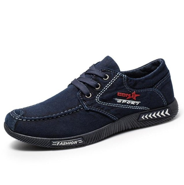 spring men canvas shoes