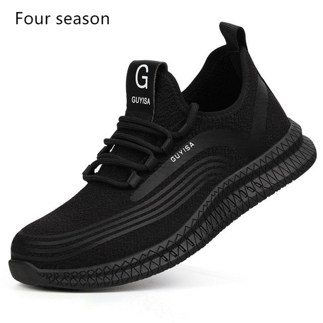 Breathable Men's Safety Shoes