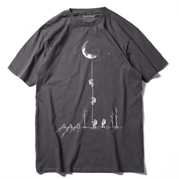 100% cotton casual Men T shirt - Jeglow store