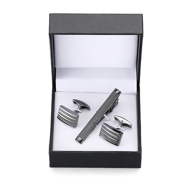 Sax Boat Anchor Luxurious Crystal Tie Clip - Shopeasywear