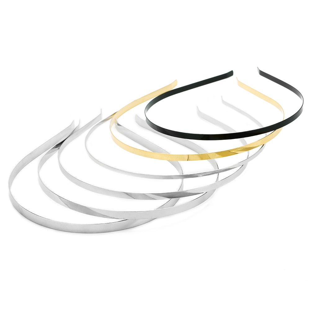 Plain Blank Flat Hair Band Headband - Shopeasywear