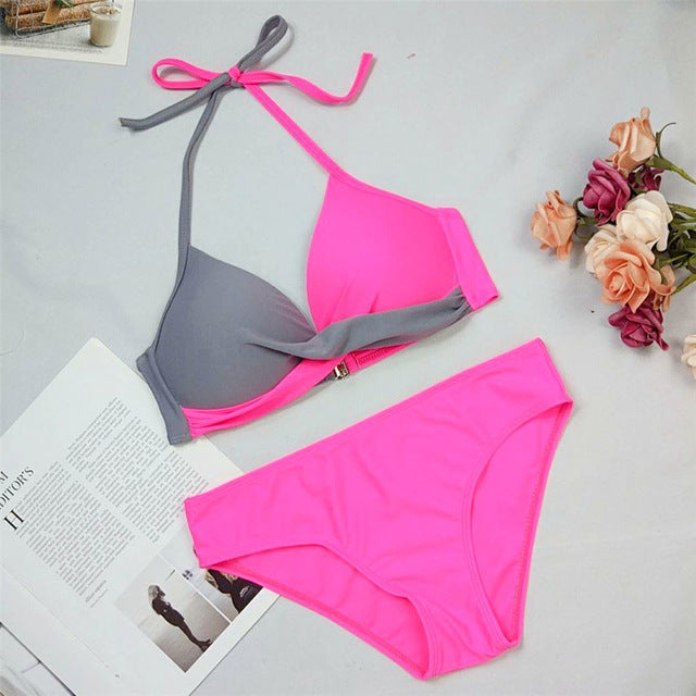 Push Up Swimwear Women Bikinis Set - Shopeasywear