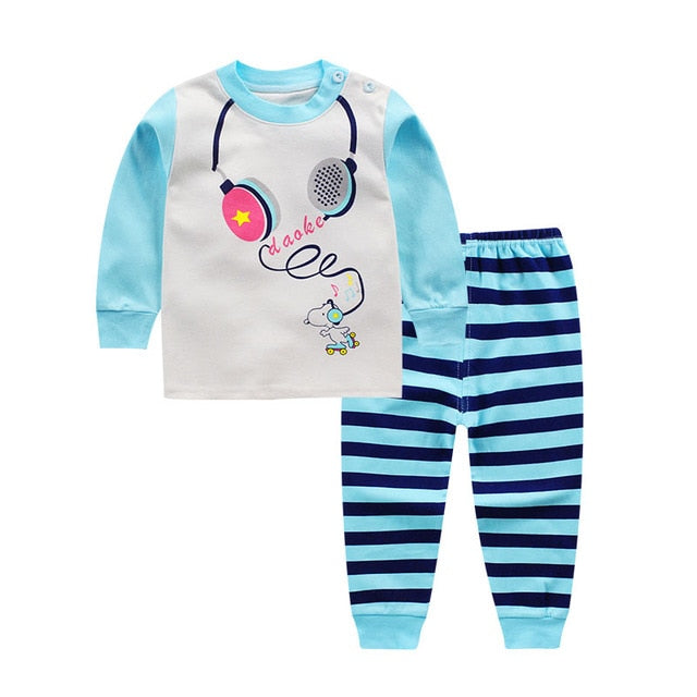 Cartoon Kids Pajamas Sets