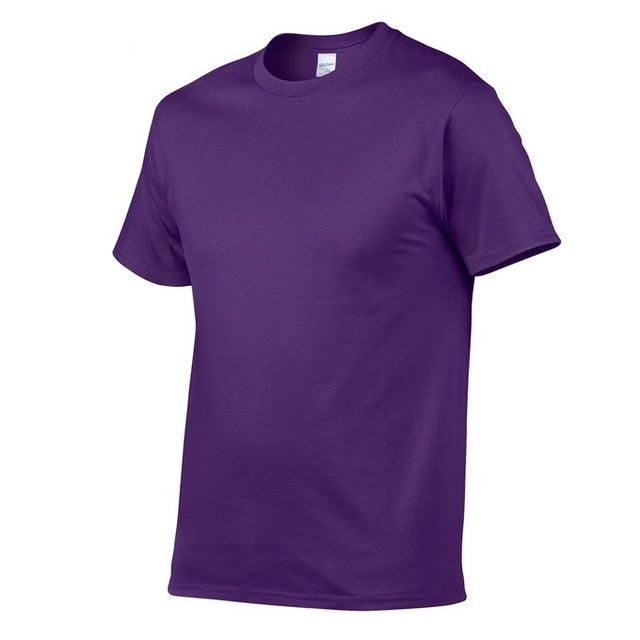 Simple Style Men  Casual T-Shirt - Shopeasywear