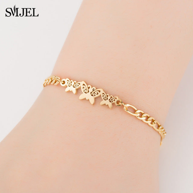 Adjustable Gold Bracelets Kids Gift - Shopeasywear