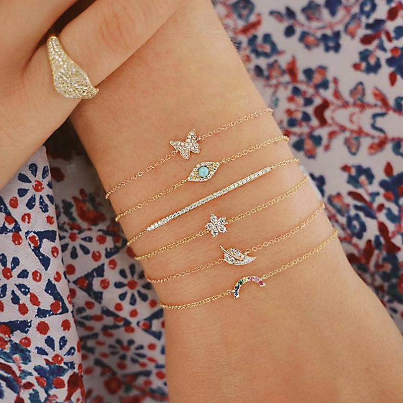 Gold Color Wedding Bracelet